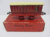 Early Hornby Gauge 0 LMS Guards Van Boxed