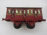 Early Hornby Gauge 0 LMS No1 Passenger Coach