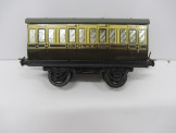Postwar Hornby Gauge 0 GWR No1 Passenger Coach