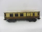 Bing Gauge 0 GWR Saloon Brake Composite Bogie Coach