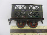 Scarce Early Bing Gauge 0 Hand Enameled Cattle Truck