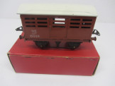 Postwar Hornby Gauge 0 NE No1 Cattle Truck Boxed
