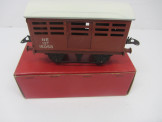 Postwar Hornby Gauge 0 NE No1 Cattle Truck Boxed