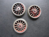 3 Hornby Gauge 0 No1 Special Driving Wheels