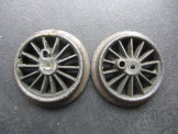 2 Early Hornby Gauge 0 No2 Driving Wheels