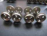 6 Modern similar to Leeds Gauge 0 Wagon Wheels on Axles
