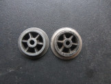 2 Hornby Gauge 0 Bogie Wheels