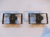 Pair of Hornby Gauge 0 Coach/Wagon Bogies