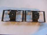 Pair of Early Hornby Gauge 0  Wagon Bogies