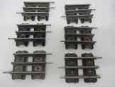 6 Hornby Gauge 0 Electric Quarter Straights