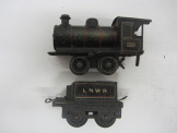 Bing Gauge 0 C/W LNWR 0-4-0 Locomotive and Tender 2663