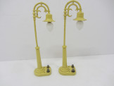 2 Lionel Gauge 0 Electric Yard Lamps