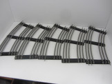 5 Hornby Gauge 0 Double Electric Curved Rails