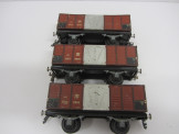 3 Buco Gauge 0 Open Wagons