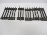 6 Hornby Gauge 0 Electric Half Straight Rails
