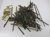 Large Qty of short lengths of Brass Rail