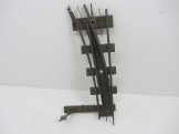Rare Early Bassett-Lowke Gauge 0 Tinplate Electric LH Point with Brass Strip Centre Rail