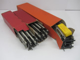 Postwar Hornby Gauge 0 2ft Radius Curves and Half Curves Boxed