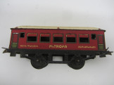 Hornby Gauge 0 "Mitropa" Coach