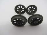 Gauge 0 Locomotive Bogie Wheels with Axles