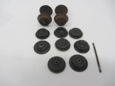 Hornby Gauge 0 Tinplate Wheels