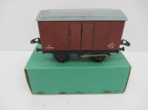 Postwar Hornby Gauge 0 No50 BR Goods Van Boxed