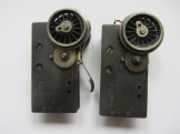 2 Early Bassett-Lowke Gauge 0 12v DC 4-coupled Mechanisms
