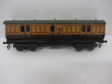 Scarce Carette Gauge 0 LSWR Full Brake Bogie Coach