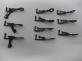 Early Hornby Gauge 0 Couplings.