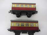 2 Postwar Hornby Gauge 0 No 50 Coaches