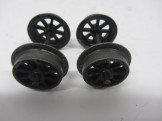 Set of Prewar Bassett-Lowke Gauge 0 Wagon Wheels with Axles