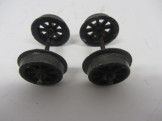 Set of Prewar Bassett-Lowke Wagon Wheels with Axles