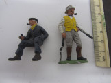 2 Plastic Figures