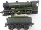 Scarce Bing Gauge 0 Live Steam 4-4-0 Locomotive and Tender