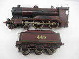 Scarce Bing Gauge 0 Live Steam MR 4-4-0 Locomotive and Tender