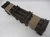 10 Very Rare Gauge Two Tinplate 3-rail Electric Straight Rails