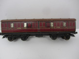 Hornby Gauge 0 No2 LMS Full Brake Bogie Coach