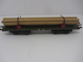 Early Hornby Gauge 0 No2 NE Lumber Wagon
