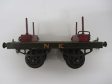 Early Hornby Gauge 0 NE No1 Lumber Wagon