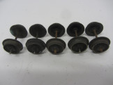 5 Pairs of Hornby Gauge 0 Bogie Coach Wheels and Axles