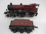 Hornby Gauge 0 C/W 4-4-0 Compound Locomotive and Tender