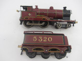 Bing Gauge 0 C/W Maroon 4-4-0 "George The Fifth" Locomotive and Tender 5320