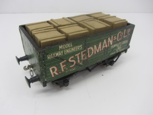 Stedman Gauge 0 Wood and Paper Litho "R F Stedman & Co Ltd" Private Owner Open Wagon