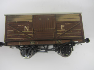 Stedman Gauge 0 Wood and Paper Litho NE Cattle Wagon