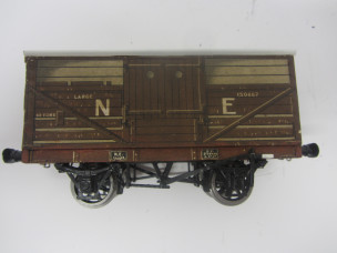 Stedman Gauge 0 Wwood and Paper Litho NE Cattle Wagon