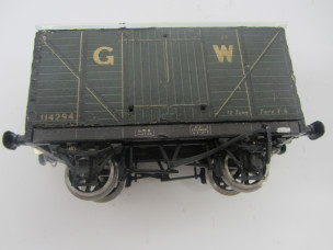Early Postwar Leeds/Stedman Gauge 0 Wood and Paper Litho GW Luggage Van