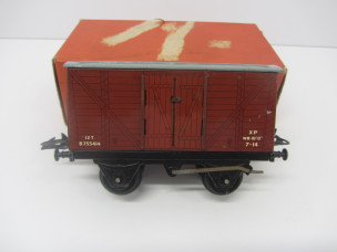 Postwar Hornby Gauge No50 Goods Van Boxed