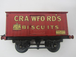 Hornby Gauge 0 "Crawford's Biscuits" Private Owner Van