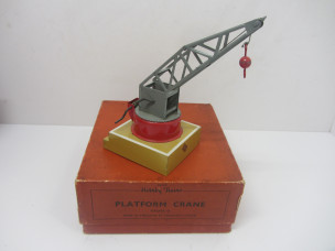 Postwar Hornby Gauge 0 Platform Crane Boxed