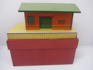 Postwar Hornby Gauge 0 No1 Goods Platform Boxed